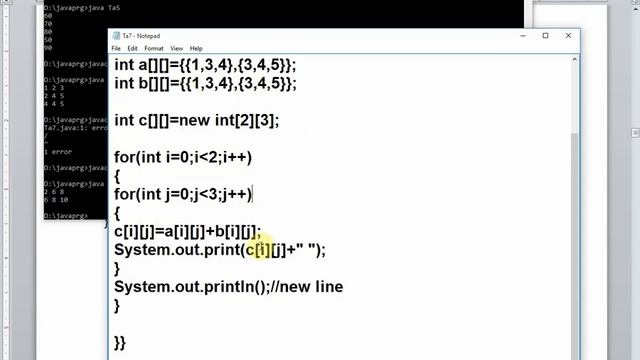Matrix Multiplication and Array of object with example смотреть онлайн