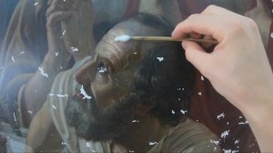 Restoration of the Last Supper painting. Реставрация картины "Тайная вечеря"