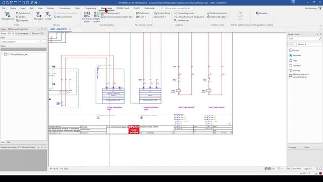 Contactor in EPLAN. Settings, Contact Image, Properties смотреть онлайн