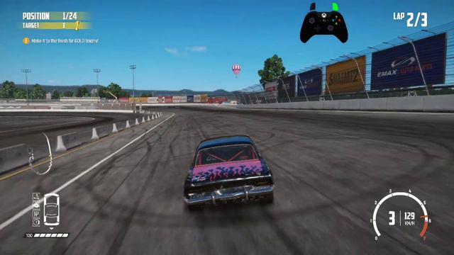 Wreckfest 23.03.20 Tournament Rumble Race - Big Valley Speedway - Rocket смотреть онлайн