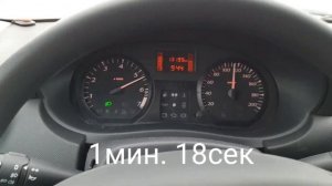 Lada largus 16v разгон до 100км/ч