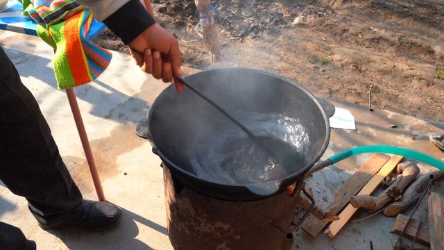 Как правильно готовить узбекский плов из девзиры.Узбекистан.Андижан. смотреть онлайн