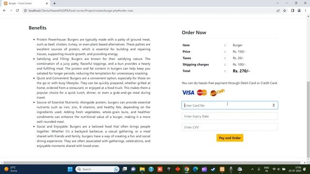 Online Food Ordering System in PHP | Mini Project for Computer Science | Project with Source Code смотреть онлайн