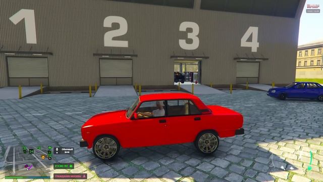 КУПИЛИ РУССКИЕ МАШИНЫ ЛАДА ПРИОРА И ВАЗ 2105 В ГТА 5 МОДЫ! КРИМИНАЛЬНАЯ МОСКВА В GTA 5 ВИДЕО MODS смотреть онлайн