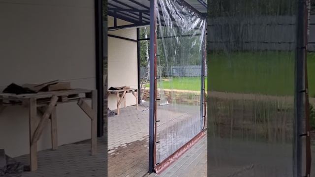 Мягкое (жидкое) остекление беседки. веранды, террасы в 2023 году - ОКНАТЕНТ смотреть онлайн