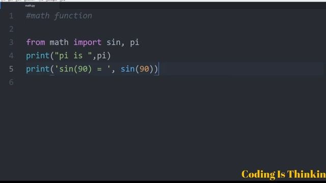 Math Functions In python | Learn Math Function | Python World - English смотреть онлайн