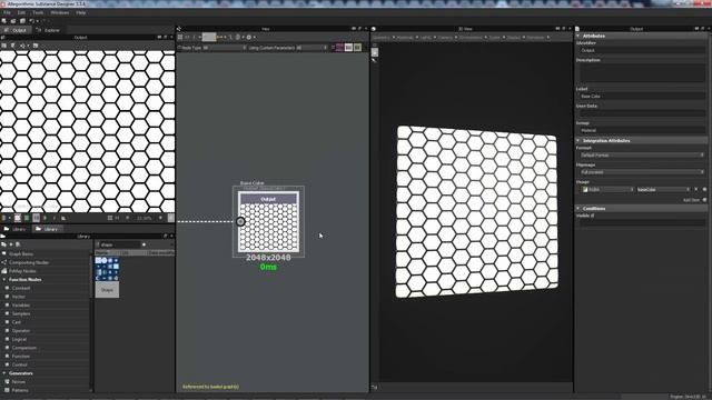 Процедурная карта в Substance Designer для Substance Painter