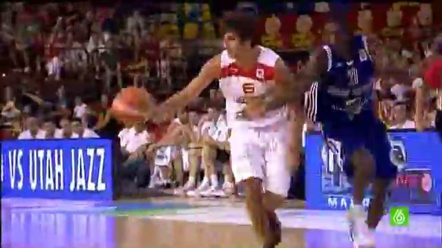 Ricky Rubio vs Great Britain (pre-Eurobasket 2009) смотреть онлайн