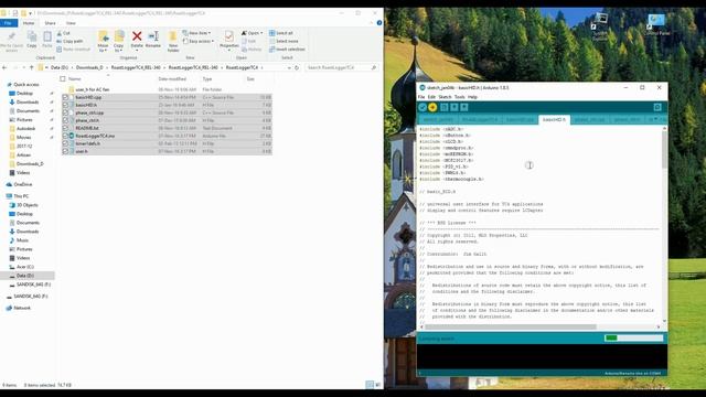 Will2, loading RoastLoggerTC4 sketch to Arduino смотреть онлайн