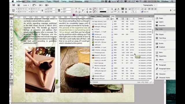 Уроки по InDesign - 2 - Панель свзязи - InDesian Tutorials in Russian смотреть онлайн