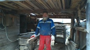 Пилю горбыль, доски, брус в реальном времени на собственной циркулярке сделанной своими руками.