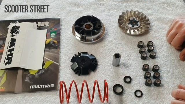 Malossi MHR Variator Kit for Yamaha Aerox / Jog 50 - Unboxing & Show Through смотреть онлайн