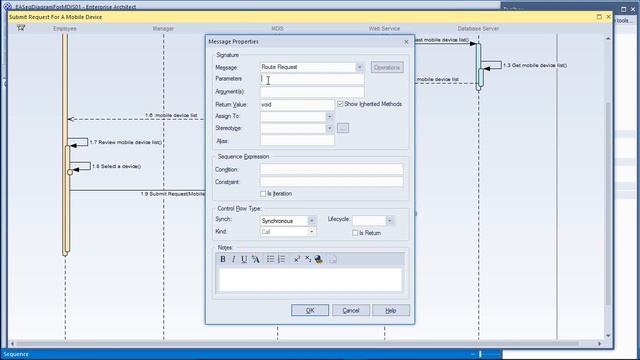 Sequence Diagram #1 Using Enterprise Architect 12 Tutorial смотреть онлайн