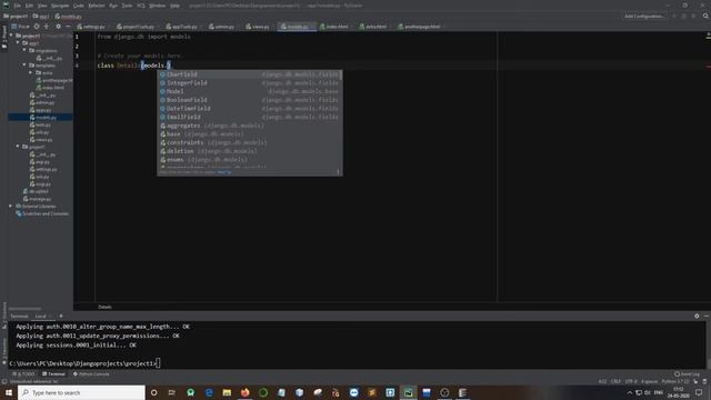 Django | Working with SQLite3 Database and Models | Python | Tutorial смотреть онлайн