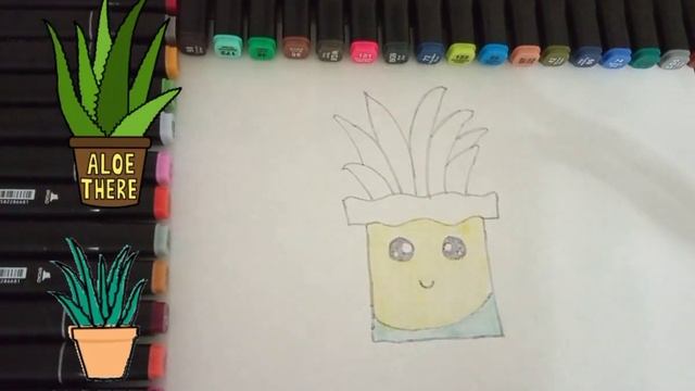 Drawing for children aloe | Как можно нарисовать алое. смотреть онлайн