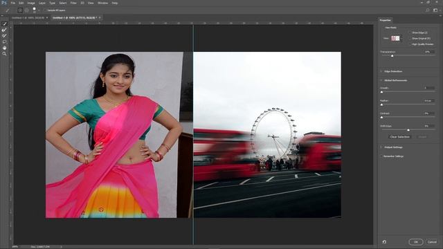 Fastest Trick to Change/Remove Background in Adobe Photoshop 2017 смотреть онлайн