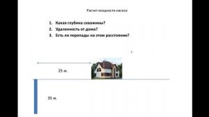 Подбор насоса в скважину и колодец. Расчет напора и расхода
