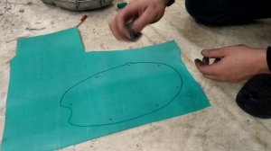 Как вырезать прокладку из паронита. ИЖ Юпитер.