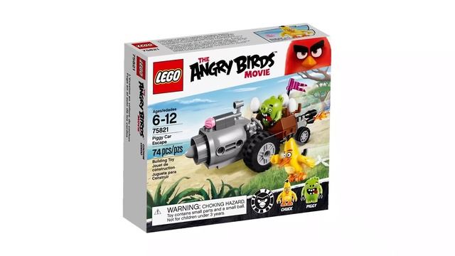 Гибель LEGO Angry Birds (ЛЕГО Злые Птички) (Lego News-474)