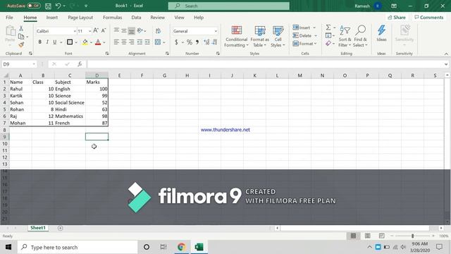 How to add borders in MS Excel 2019. смотреть онлайн