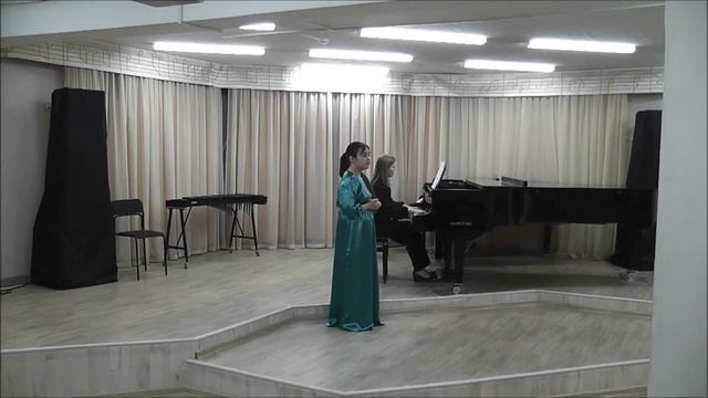 Й. Брамс, русский текст Н. Авериной «Как нежно льются звуки». Исполняет Дара Жексибаева (вокал) смотреть онлайн