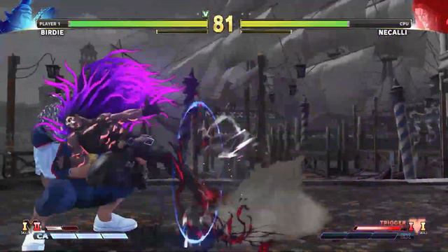 Birdie vs Necalli (Hardest AI) - Street Fighter V смотреть онлайн