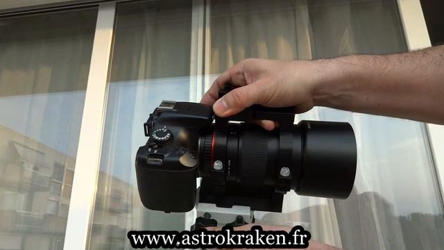 Samyang 135 f:2 bracket + Canon EOS1100D Astrodon + guidescope + Lacerta MGEN 2 смотреть онлайн