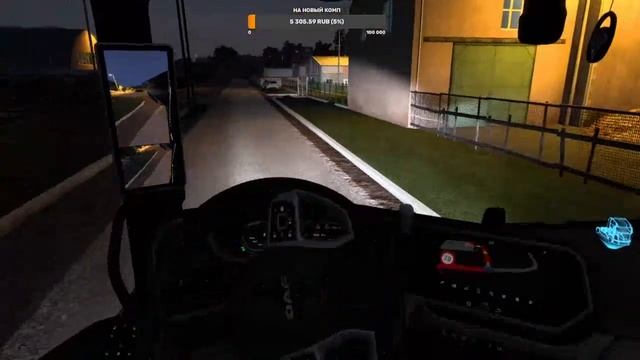 ETS 2 Работаю дальнобоем. RolePlay. Серия #44. смотреть онлайн