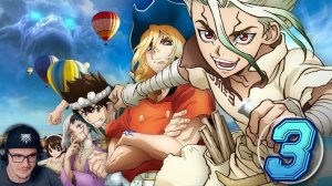 СТОУН 3 за 15 МИНУТ ► iMiles - Доктор Стоун | Реакция