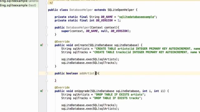 Android SQLite Tutorial for Beginners - Creating Tables #1 смотреть онлайн