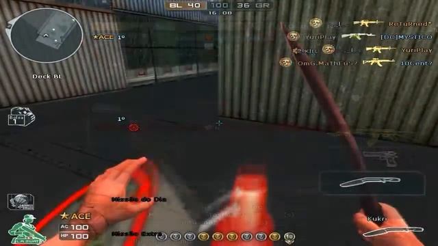 [CF] 4FUN #5 - AK-47-K Super Gold , Modo Headshot ! смотреть онлайн