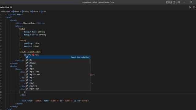 Change color of placeholder and text entered | HTML - CSS смотреть онлайн