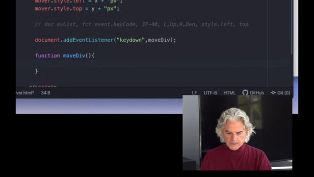 Beginning Coding with Javascript. Lesson 21: key event. смотреть онлайн