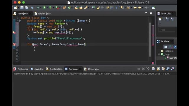 Java Programming Tutorial - 30 - Array Elements as Counters смотреть онлайн