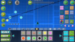 Как строить мемори части в редакторе в Geometry Dash
