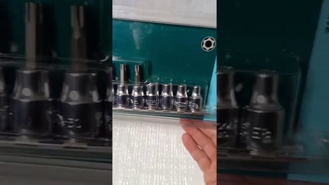 Набор головок и головок со вставками Kamasa Tools K 4104, для головок Torx, 12 шт. смотреть онлайн
