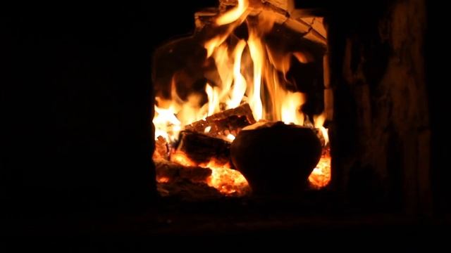 Приготовление пищи в русской печи / Cooking in a Russian oven/ смотреть онлайн