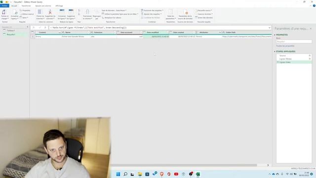 Power Query: Importer un fichier Excel stocké sur Sharepoint смотреть онлайн