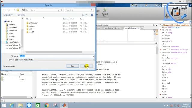 Basic Commands in MATLAB | help, lookfor, disp command in MATLAB | Getting Started with MATLAB смотреть онлайн