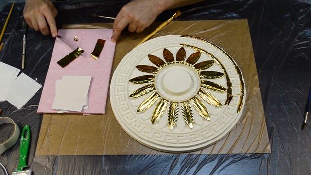 Пенопластовая розетка за 300р. Задекорировать нельзя выбросить | MassDecor смотреть онлайн