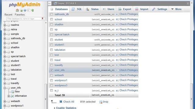 Database mysql import & Export смотреть онлайн