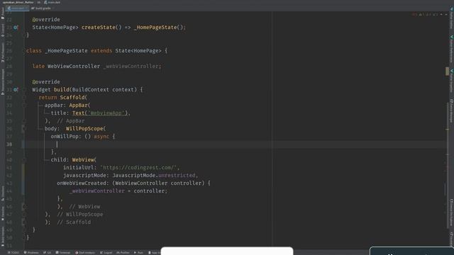 How to Handle Back Pressed in Flutter Webview | Back Button Pressed in Flutter Webview 2022 смотреть онлайн