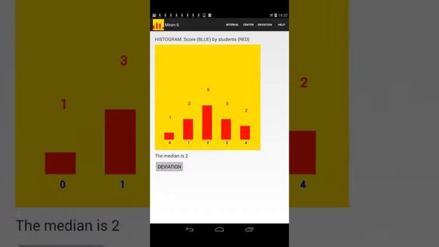 Android app "mean" about statistical distribution: basic concepts смотреть онлайн