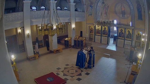 † Велики Вторник, 2023 г. | Преждеосвещена св. Литургия смотреть онлайн