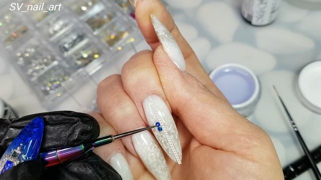 Необычный дизайн ногтей. Маникюр с цепями, стразами, фольгой. МЕХ на ногтях! Идеи дизайна ногтей202 смотреть онлайн