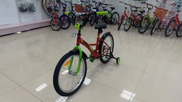 Велосипед детский Novatrack 20" STRIKE красный  000030457