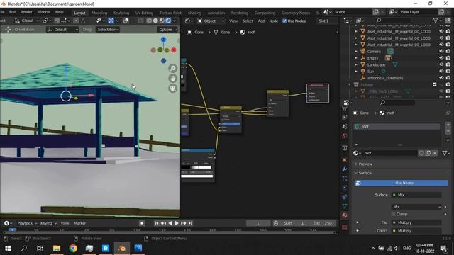 Blender Anime Style Scene (Garden of Words) смотреть онлайн