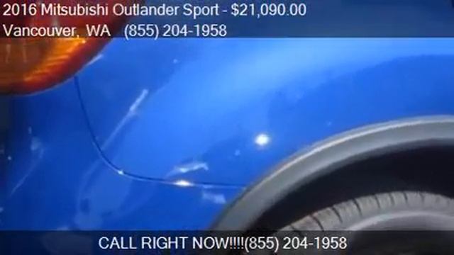 2016 Mitsubishi Outlander Sport 2.4 for sale in Vancouver, W смотреть онлайн