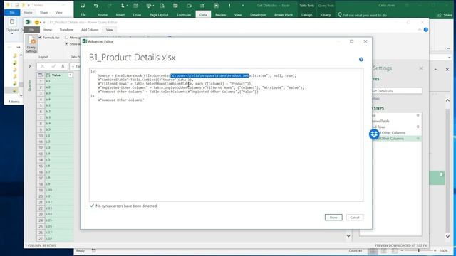How to make paths dynamic so that Power Query connections work on Dropbox shared files смотреть онлайн