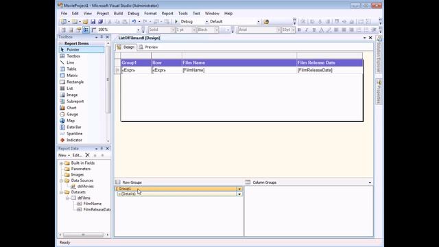 Reporting Services (SSRS) Part 5 - Controlling the number of rows per page смотреть онлайн